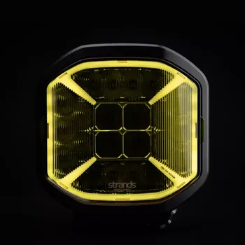 LED přidavný reflektor Strands X DRIVING LIGHT 7" (17,8cm), poziční světlo, 10-32V, ECE R148, R149, R112