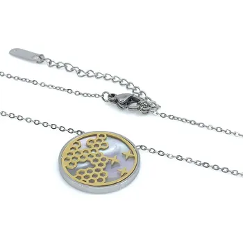 Náhrdelník Šperky Jan Kos Jan Kos jewellery Řetízek s přívěskem z oceli 12118100