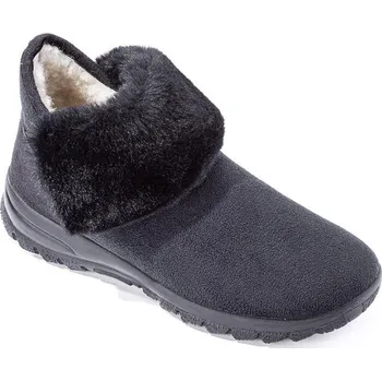 Dámská zimní obuv Dámské kotníkové boty s kožešinkou černé vel. 36