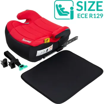 Autosedačka Reemy podsedák s Isofixem I-SIZE - Red