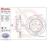 Brzdový kotouč BREMBO 09.7813.2X