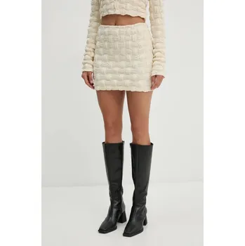 Dámská sukně Sukně Nanushka LYLE NW24PFSK4611 béžová 01X, vel. L