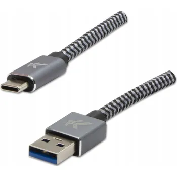 Datový kabel Logo USB kabel (3.2 gen 1), USB A M - 2 m, 5 Gb/s