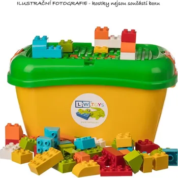 ostatní stavebnice Plastový box - Junior kostky