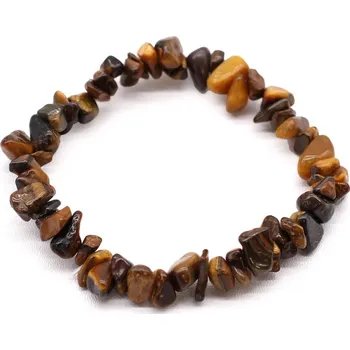 Šperk Náramek z minerálů - chips Minerál: Tygří oko