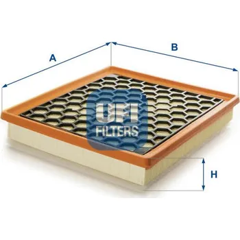 Autodíl Vzduchový filtr UFI 30.A23.00