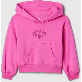 Dámská mikina GAP Baby mikina s logem - Holky GAP fuchsiová 2921085