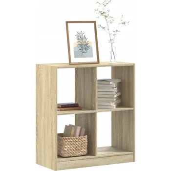 vidaXL Knihovna artisan 68,5 x 32 x 75 cm kompozitní dřevo [852808] Barva: dub sonoma