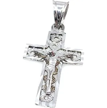 Přívěsek Diante Zlatý přívěsek kříž 59619111