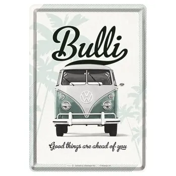 Nekupto Plechová pohlednice VW Bulli (Good Things are ahead of You) NA10251