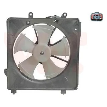 Motor automobilu Větrák, chlazení motoru VAN WEZEL 2571747