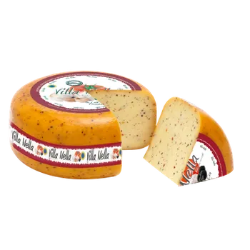 Villa Nella Kravská gouda s olivami a rajčaty Hmotnost: celý koláč