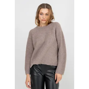 Dámský svetr Only dámský svetr Cirola světle hnědý Velikost: XS