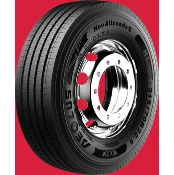 AEOLUS 385/55R22,5 NEO ALLROADS S+ 160K 20PR TL (HIGH LOAD) (Regionální pneu Aeolus NEO ALLROADS S+ 385/55-22,5)