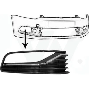 Nárazník Vetraci mrizka, naraznik VAN WEZEL 5814494