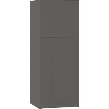 Koupelnový nábytek EBS Lana Střední skříňka, pravá, 88 cm, šedá matná, LANAN30SMP