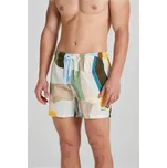 PLAVKY GANT ART PRINT SWIM SHORTS MEDAL YELLOW