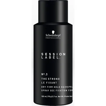 Stylingový přípravek Schwarzkopf Professional Session Label The Strong lak na vlasy se silnou fixací 100 ml