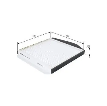 Kabinový filtr Kabinový filtr Volvo V70 II (285) Bosch - 2.0T, T5, 2.3, 2.4, 2.4 BF, 2.4T, 2.4TAWD, 2.5 --