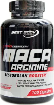 Anabolizér Best Body Nutrition Professional Maca Arginine Testobolan Booster 100 cps.