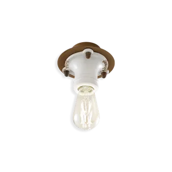 Ferroluce Stropní retro svítidlo PIPES, v. 12 cm, 1xE27