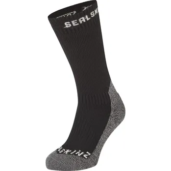 Pánské ponožky Nepromokavé ponožky SealSkinz Stanfield Velikost ponožek: 39-42 / Barva: černá/šedá