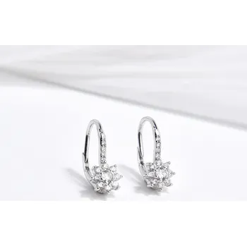 Módní doplněk Jan Kos jewellery Stříbrné náušnice MHT-3010/SW00