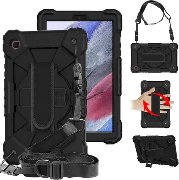 Pouzdro na tablet VSECHNONAMOBIL 87146 SOLID Odolný obal pre Samsung Galaxy Tab A7 Lite čierny