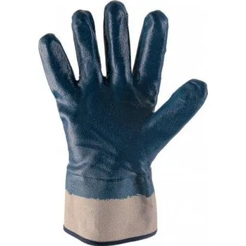 Pracovní rukavice Povrstvené rukavice PELA, modré