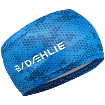 Sportovní čelenka BJORN DAEHLIE Headband Stride, modrá sportovní čelenka s černými prvky