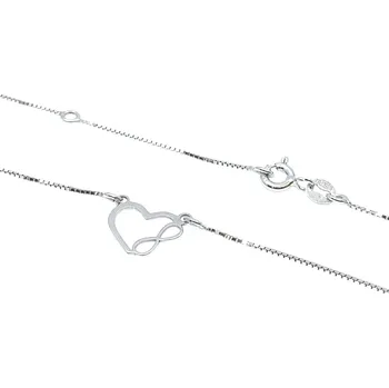 Náhrdelník Šperky Jan Kos Jan Kos jewellery Stříbrný řetízek s přívěskem 12119185