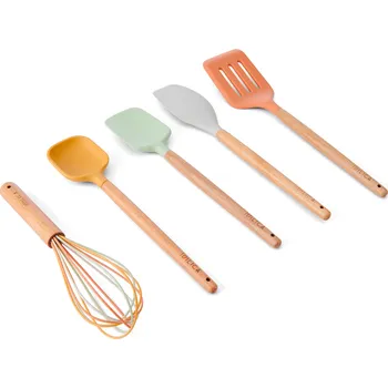 Sada kuchyňského náčiní KitchenCraft Idilica, set 5 ks silikon