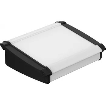 Bopla ATPH 1865-0200 ALU-TOPLINE_SET pultové pouzdro 181.2 x 200 x 68.2 hliník, ABS přírodní, černá (RAL 9005) 1 ks