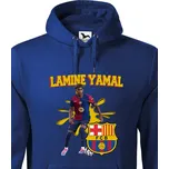 Pánská mikina Lamine Yamal, Barva Modrá, Velikost 3XL, Canvas Pánská mikina Bezvatriko.cz 2758