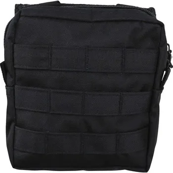 Neprůstřelná vesta Pouzdro MOLLE užitkové střední ČERNÉ