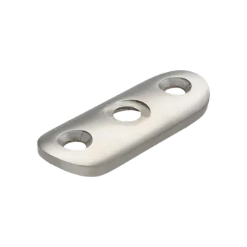 Zábradlí KOVIAN, s.r.o. nadpájacia platňa (rovná) na trubku ø 42.4mm, brúsená nerez K320 /AISI304