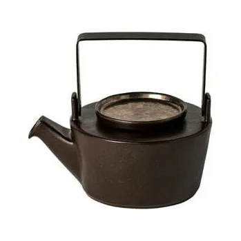 Konvice na čaj Konvice na čaj se sítkem 0,6L, LAGOA, černá|Metal|Costa Nova