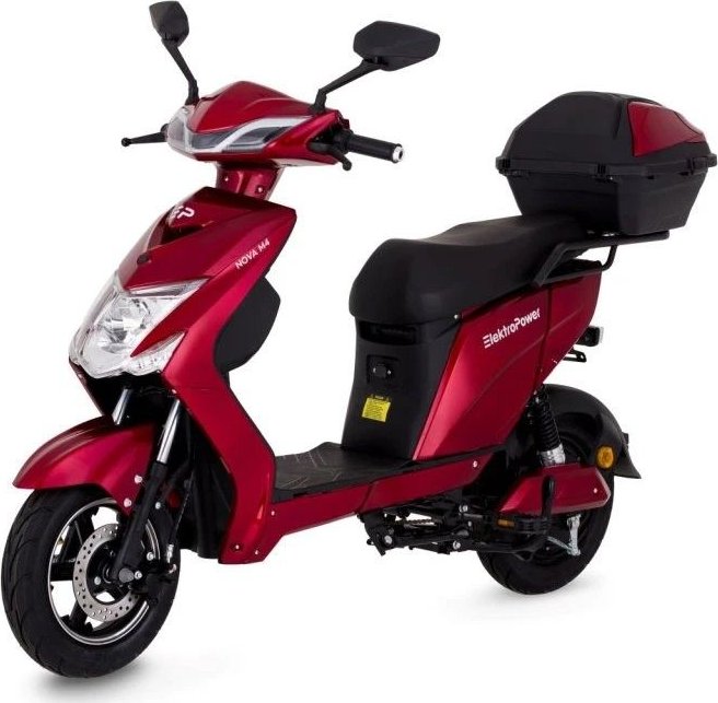 SKÚTR ELEKTROPOWER NOVA M4 ČERVENÝ 25km/h