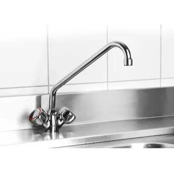 Vodovodní baterie Sloupová vodovodní baterie pro dřez, HENDI