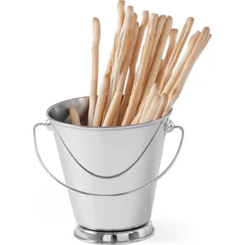 Miniaturní kbelík s rukojetí na občerstvení, HENDI, ⌀125x(H)127mm