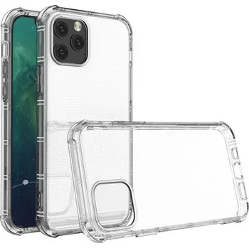 Pouzdro na mobilní telefon Kryt s ochranou hran pro iPhone 12 - transparentní