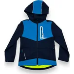 Sezon Chlapecká zateplená softshellová bunda modrá Barva: Modrá, Velikost: 146