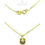 Zlatý briliantový náhrdelník