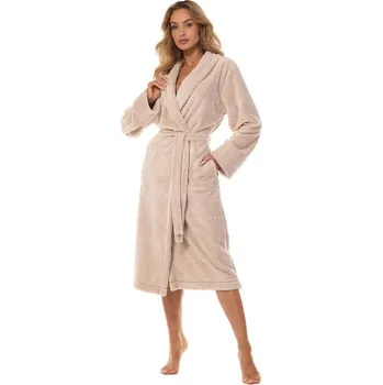 Dámské noční prádlo Dámský župan L&L 2413 CAMELIA ANGORA XL 0