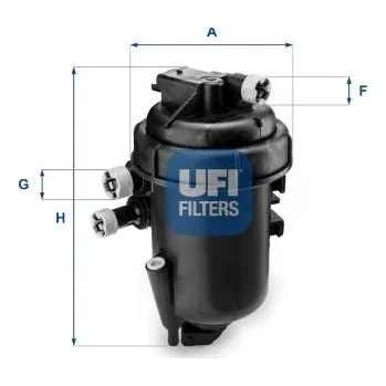 Autodíl palivovy filtr UFI 55.084.00