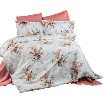 Povlečení Petr Smolka Krepové povlečení Kvítí tmavě modré 140x200 70x90