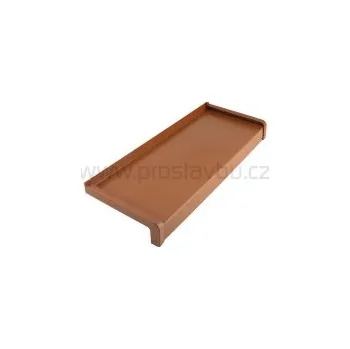 Parapet Parapet venkovní hliníkový ohýbaný EKONOMIK PA5300 - 300 mm - 05 světle hnědá