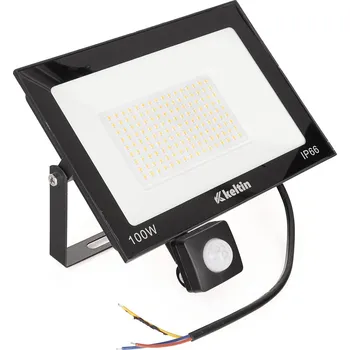 GEKO LED reflektor 100W s pohybovým senzorem – neutrální bílá 4500K K02017