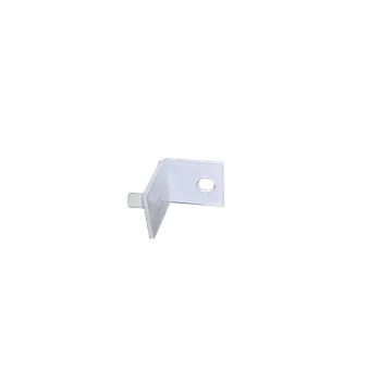 Šroub Úhelník bílý s čepem, 26x25x20,5mm