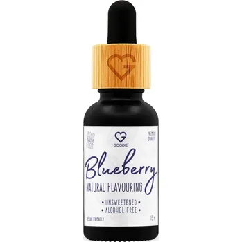 Sladidlo GOODIE Borůvkové přírodní aroma, 15 ml
